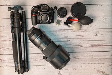 Digital photography photographic equipment