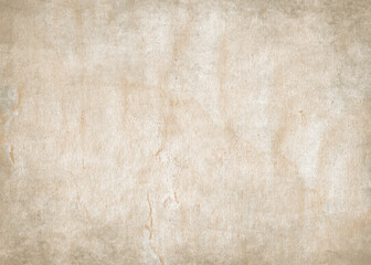 Old paper background texture. Vintage antique crumpled parchment sheet	