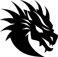 Dragon - High Quality Vector Logo - Vector illustration ideal for T-shirt graphic