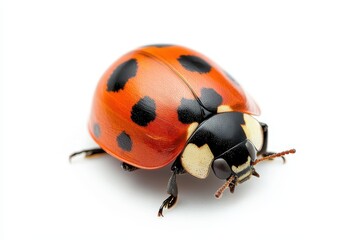Ladybug on white background (2)