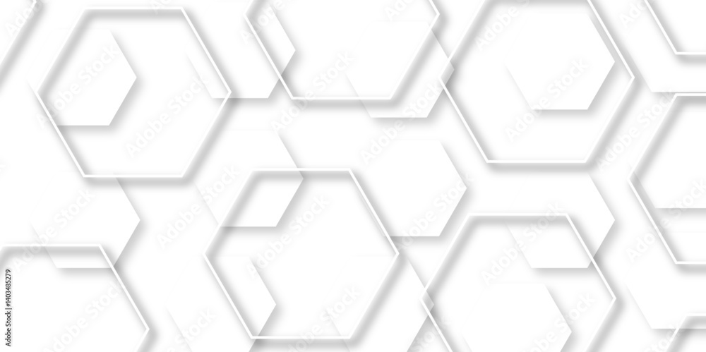 Poster luxury hexagonal abstract black metal background with golden light lines. dark 3d geometric texture 