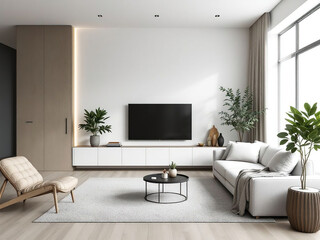 modern bedroom interior