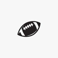 American Football, Ball clip art. Sports decor digital design. Sport vector design. Stock file	
