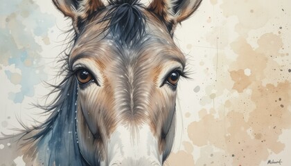 portrait of a horse