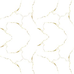 Obraz premium gold granite pattern white background