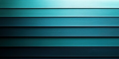 Obraz premium Wooden paneling in shades of blue creating a calming and modern atmosphere in a contemporary interior space