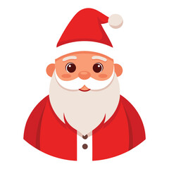 Christmas Santa Claus  isolated on white background