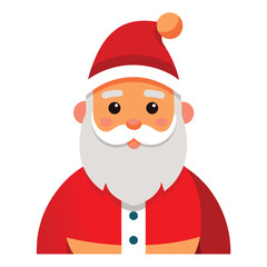 Christmas Santa Claus  isolated on white background