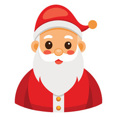 Christmas Santa Claus  isolated on white background