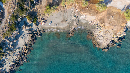 Ammitsa beach in Neapoli of Lakonia
