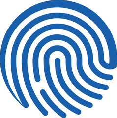 fingerprint icon color vector illustration design