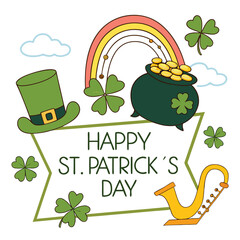 St Patrick's Day' elements vector image (2).eps
