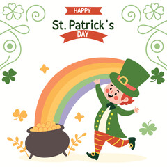 Fototapeta premium St Patrick's Day' elements vector image (6).eps