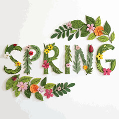 Naklejka premium spring