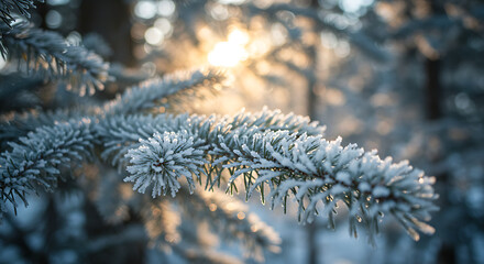 Frozen Sunlight's Embrace AI Generated