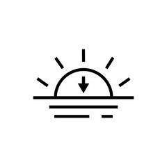 sunset icon