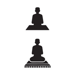 yoga meditation icon