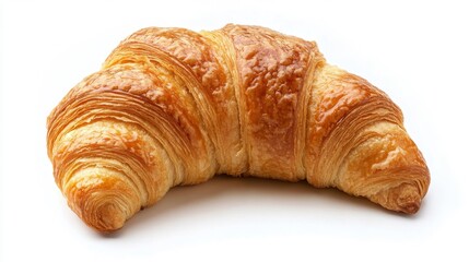Golden and Buttery French Croissant Delight