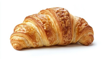 Elegant Croissant in Gourmet Presentation