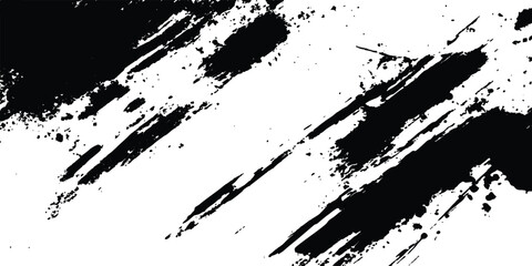 Vector brush black grunge texture. Vector brush grunge texture Rough Black Scratches splatter grunge distressed background. Grunge texture black scratches distressed background.