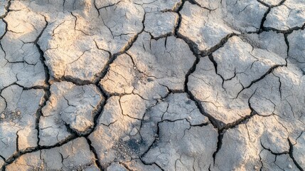 Fototapeta premium Cracked and Dry Ground