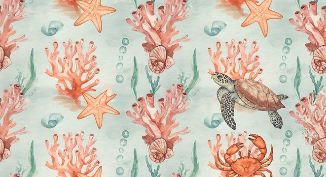 Submerged Symphony AI Generated