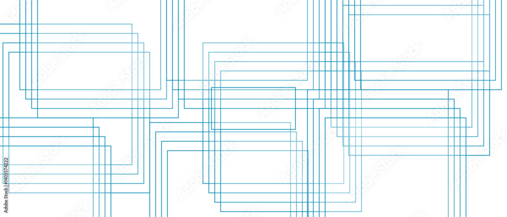 Poster modern background, an abstraction of geometric shapes arranged in a scatter. grid lines for composin