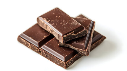 chocolate bar and parts