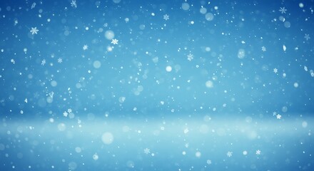 Fototapeta premium Winter's Silent Descent AI Generated