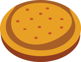 Hamburger bread vector illustration