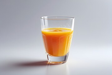 Vibrant Orange Burst, Capturing the Fresh, Citrus Flavor of Pure Orange Juice, Isolated on a Clean, Minimalist Background for Beverage Display