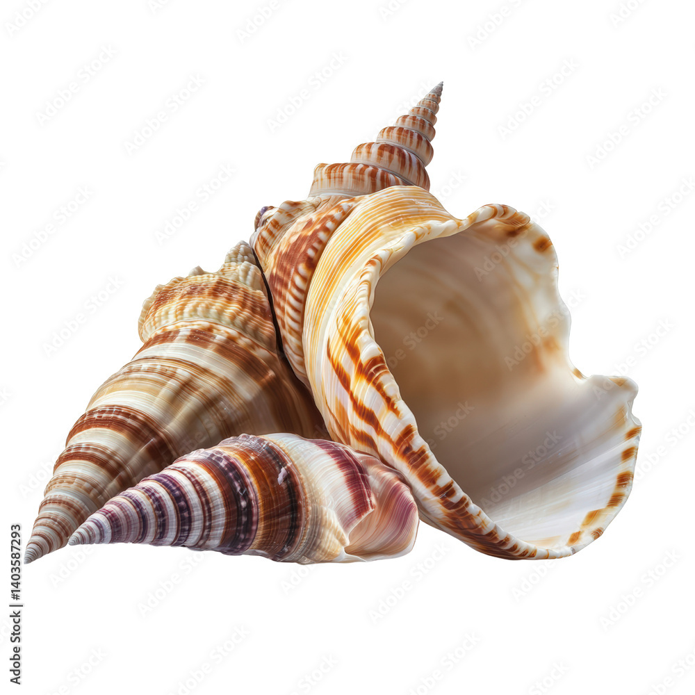 Poster beautifully detailed sea displayed against a soft background highlighting its unique shape and natur