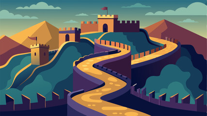 The winding pathways and fortified walls of this ancient fortress offer a glimpse into a bygone era of knights and kings.