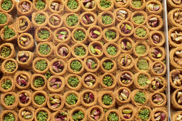 Turkish sweets at the grand bazaar