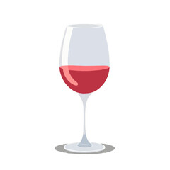 Fancy Wine Glass Illustration