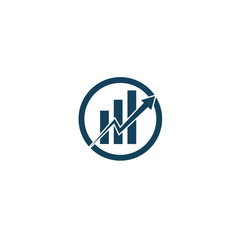 Business finanee template logo design 