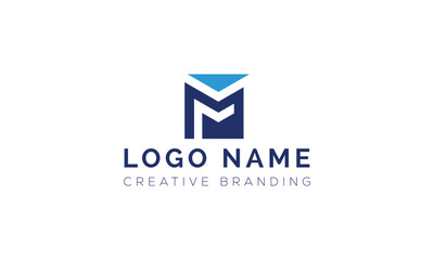 Minimalist M Logo for Branding and Identity.