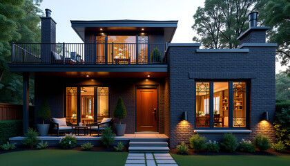 Art Deco: Geometry in Cottage Architecture