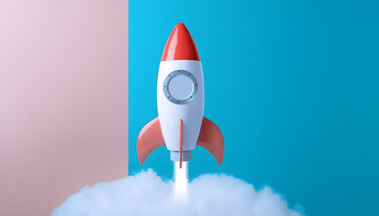 Whimsical Launch Moment