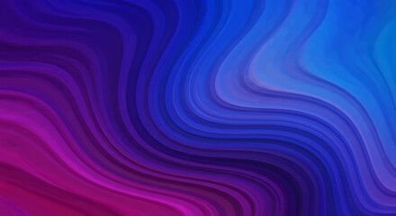 Obraz premium Fluid Hues of Twilight AI Generated