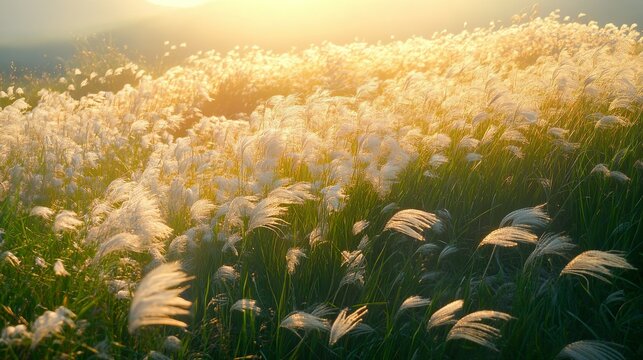 ephemeral dance of wild grasses in wind embodies transitory essence of moments and experiences reminding us of ever-changing nature of existence