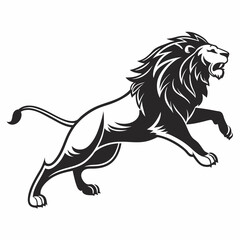  lion-running-vector