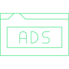 Video Marketing icon single vector illustration