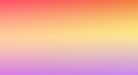 Fototapeta premium Sunset Hues: A Gradient Dream AI Generated