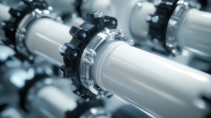 Plumber replacing old pipes with PVC. Featuring efficient plumbing and home maintenance