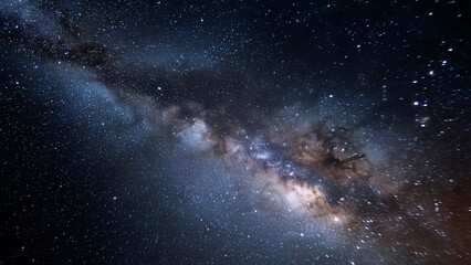A breathtaking starry sky, with countless twinkling stars scattered across the dark canvas of the night, possibly with a faint glow of the Milky Way.