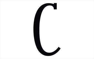 Elegant Letter C logo Vector Template Initial Letter C Logo Design. Creative And Modern C logo