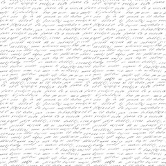 seamless pattern with handwritten text