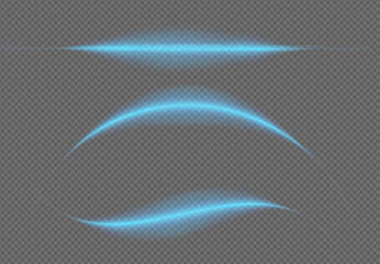 Fototapeta premium Lighting effect element