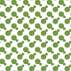 Watermelon Dream Seamless Vector Pattern Design